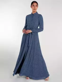 Платье Aab Cube Maxi, цвет blue/multi