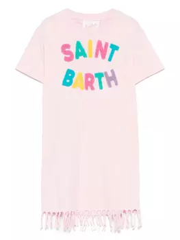 Платье Abbey MC2 Saint Barth Kids, розовый