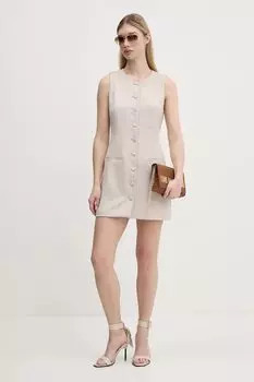 Платье Abercrombie & Fitch, бежевый