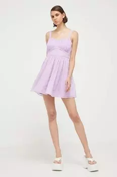 Платье Abercrombie & Fitch, фиолетовый
