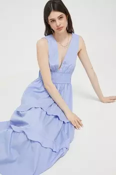 Платье Abercrombie & Fitch, фиолетовый