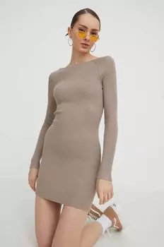 Платье Abercrombie & Fitch, коричневый