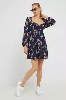 Платье Abercrombie & Fitch, темно-синий