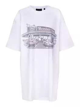 Платье About You BOYFRIEND, белый