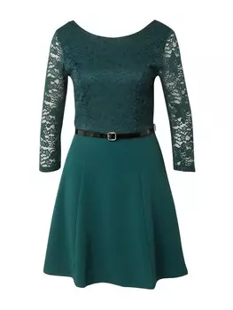 Платье About You Fiona, темно-зеленый