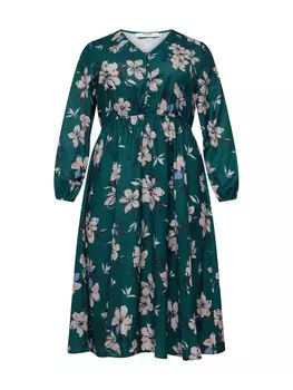 Платье About You HAILEY, темно-зеленый