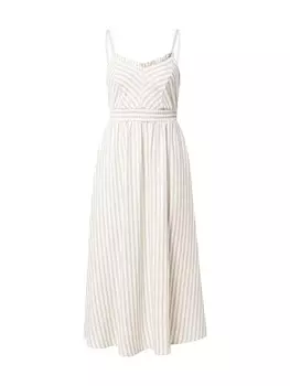 Платье About You Kiki, капучино/белый