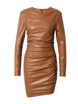 Платье About You Simona, коньяк