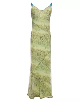 Платье Acne Studios, зеленый