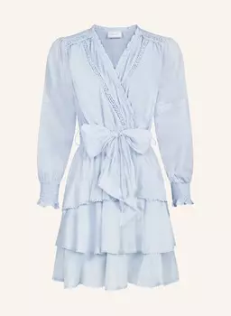 Платье ada s с воланами Neo Noir, голубой