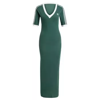 Платье ADIDAS ORIGINALS Dress Adicolor, зеленый