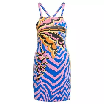 Платье ADIDAS ORIGINALS Dress Adidas X Farm Rio, розовый