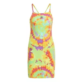 Платье ADIDAS ORIGINALS Dress, цвет Yellow/Curry