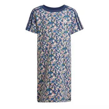 Платье ADIDAS ORIGINALS Dress Originals x Liberty London, синий