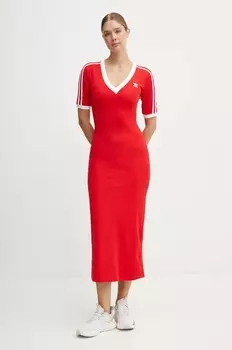 Платье Adidas Originals, красный