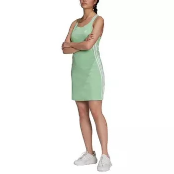 Платье adidas Originals Racer B, зеленый