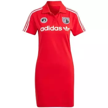 Платье Adidas Originals Soccer Jersey, красный