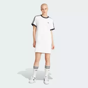 Платье Adidas Three Stripes Raglan Dress, белый