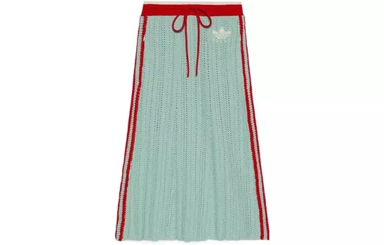 Платье Adidas X Knit женское зеленое Gucci