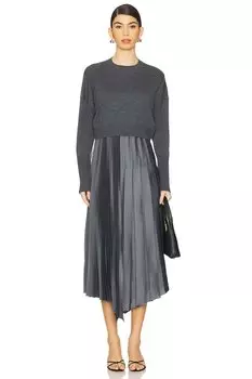 Платье Adriana Allsaints, turbulence grey