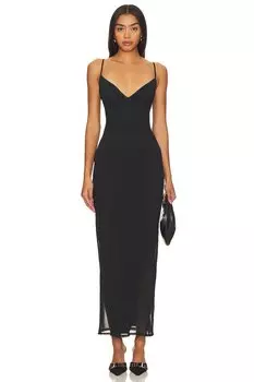 Платье AFRM Alyson, нуар