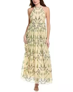 Платье Agua by Agua Bendita Habitat, зеленый