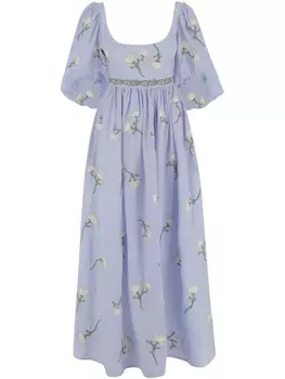 Платье Agua By Agua Bendita Viviane Soledad, синий