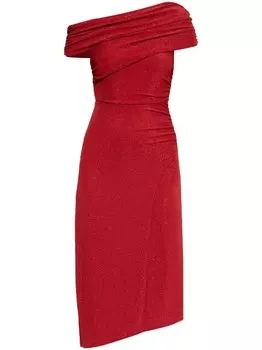 Платье Agustin DVF Diane von Furstenberg, красный