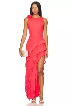 Платье airess Afrm, цвет cherry