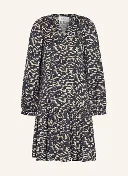 Платье аиша ba&sh, темно-синий/экрю