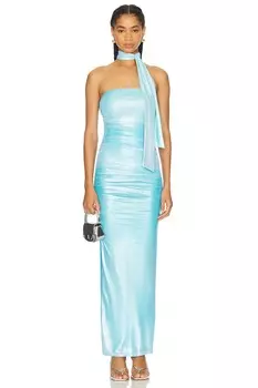 Платье айра Afrm, голубой