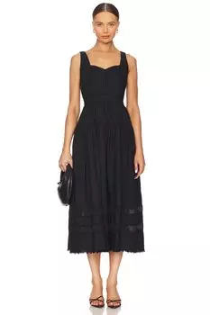 Платье айседоры Ulla Johnson, цвет noir