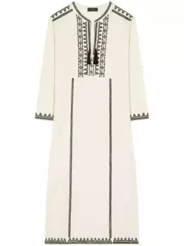 Платье Akasha с вышивкой Alanui, нейтральный