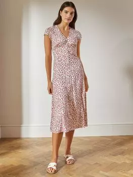 Платье Albaray Cherry Daisy, Кремовый/Мульти