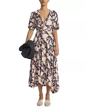 Платье ALC наждачное A.L.C., синий