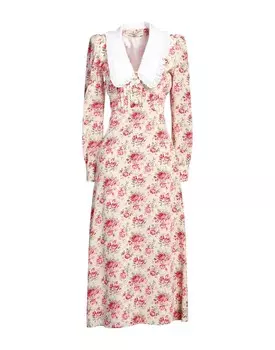 Платье Alessandra Rich, бежевый