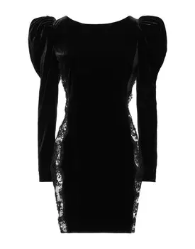 Платье Alessandra Rich, черный