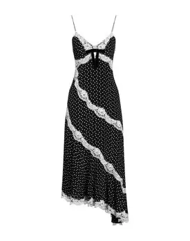 Платье Alessandra Rich, черный