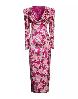 Платье Alessandra Rich, гранат