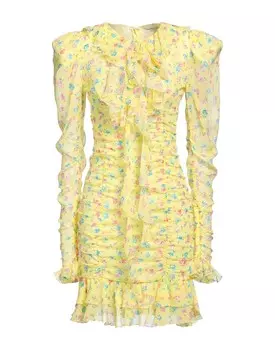 Платье Alessandra Rich, желтый