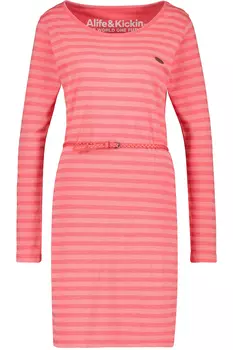 Платье alife and kickin Blusen, Jersey, Shirt EllinAK Z, цвет coral