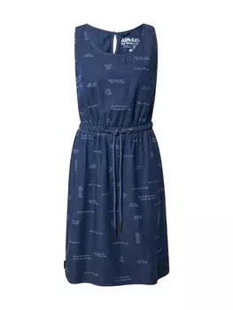 Платье Alife And Kickin Doja, светло-синий