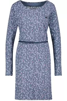 Платье Alife And Kickin, пестрый синий