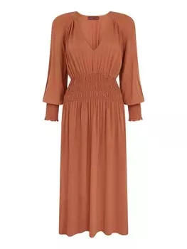 Платье Aligne Dress Etta, пастельно-красный