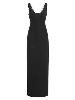 Платье Аливии Halston, черный