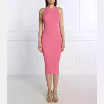 Платье Алкермес Pinko, розовый