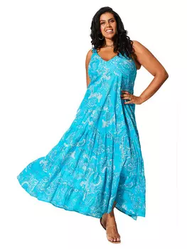 Платье Aller Simplement, бирюзовый