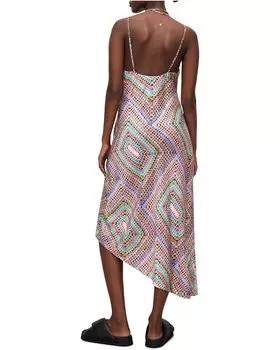 Платье AllSaints Alexia Luisa Dress, цвет Rainbow Blue