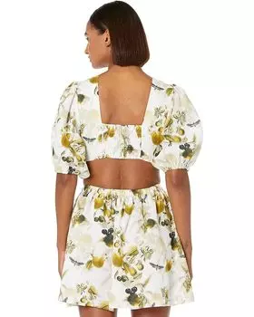 Платье AllSaints Colette Soleil Dress, цвет Ochre Yellow