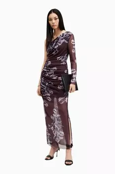 Платье Allsaints Eris All Saints, красный